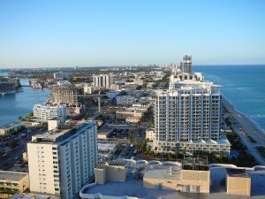 oceanfront Condo towers in miami beach