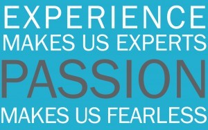 experience makes us experts