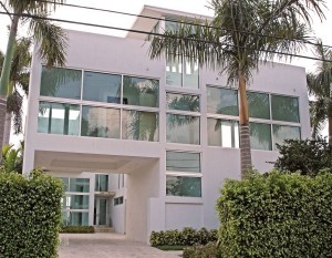 modern single family home in miami