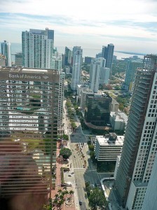 brickell avenue aerial view