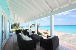 porch on the beach in bimini