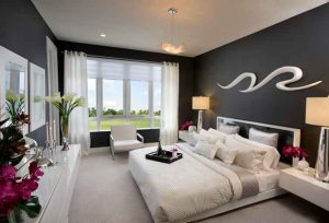 2 story TH model C bedroom